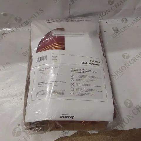BAGGED MAISONET BLACKOUT CURTAIN PAIR (SET OF 2) - 117 x 183cm