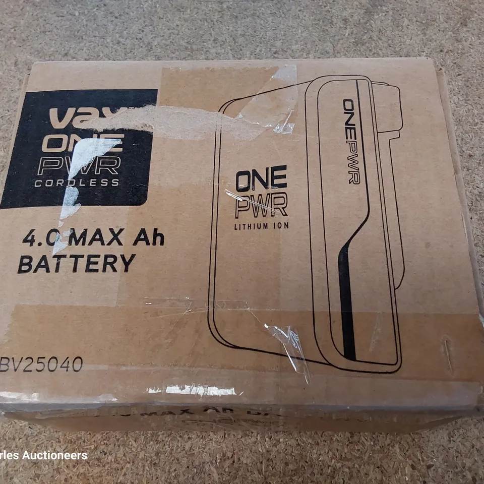 VAX ONEPWR 4.0AH MAX BATTERY