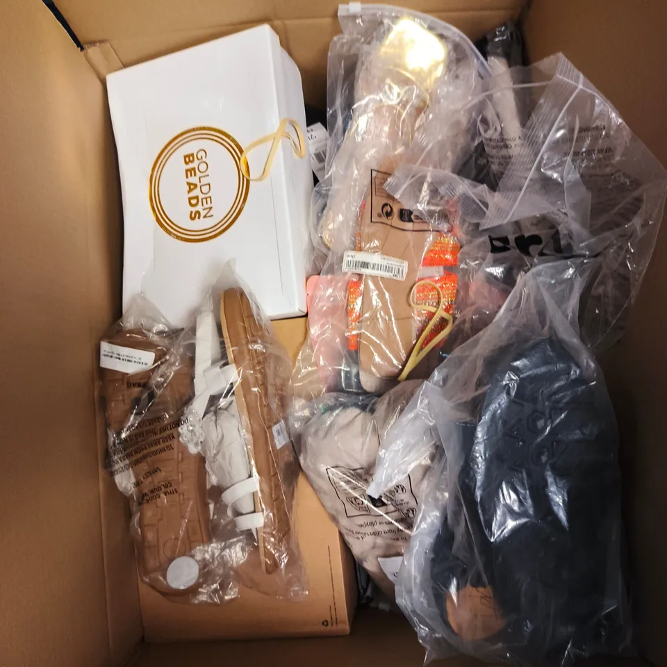 BOX OF APPROXIMATELY 18 ASSORTED PAIRS OF SHOES TO INCLUDE: CLARKS CLOUD STEPPERS 