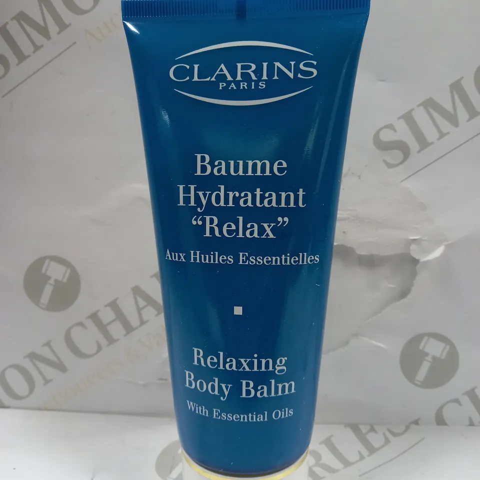 CLARINS PARIS RELAXING BODY BALM WITH ESSENTIAL OILS