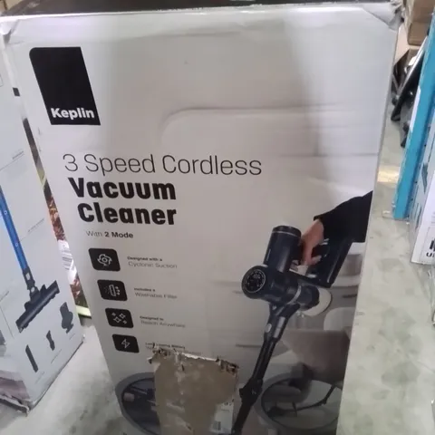 BOXED KEPLIN 3 SPEED CORDLESS VACUUM CLEANER 
