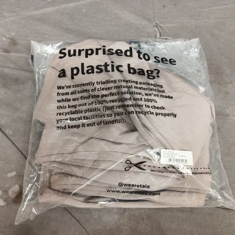 T/ALA WIDE LEG SWEATPANTS IN PEBBLE - XL