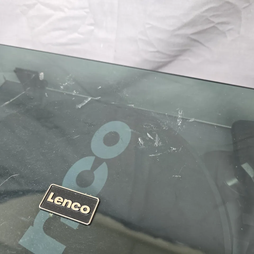 LENCO LS-300 BLUETOOTH TURNTABLE WITH BUILT-IN SPEAKERS – WOODGRAIN FINISH
