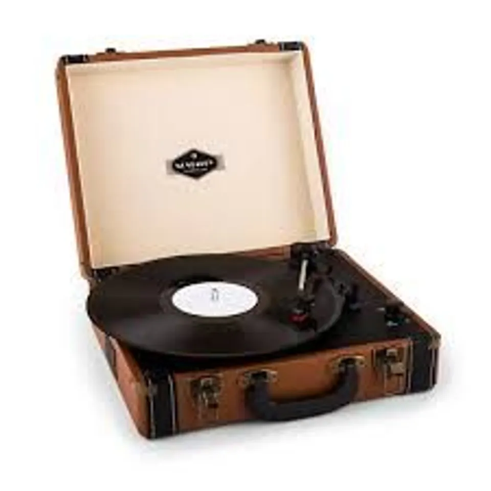 BOXED AUNA 10027042 JERRY LEE RETRO RECORD PLAYER