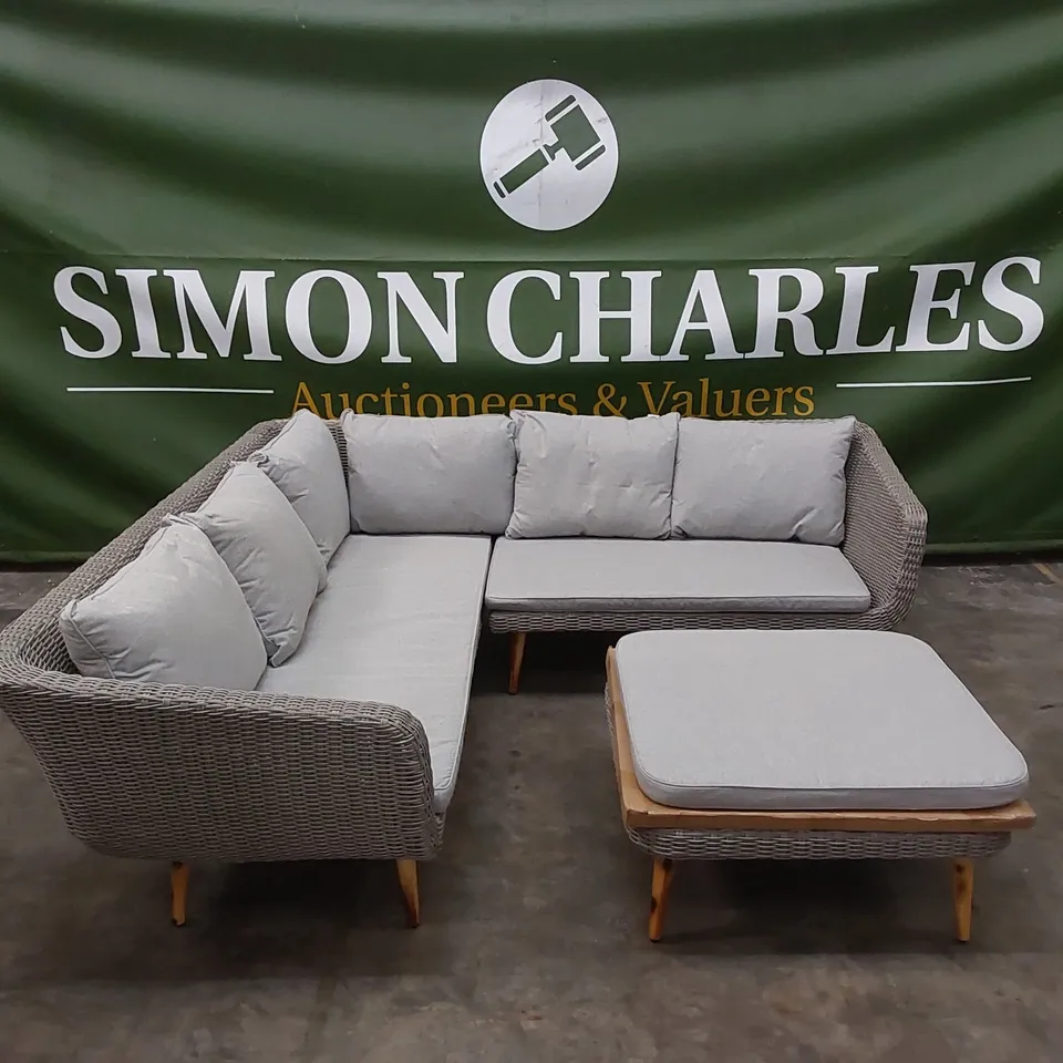 BRAND NEW AMERICANA CONTEMPORARY CORNER SOFA & COFFEE TABLE  RRP £995