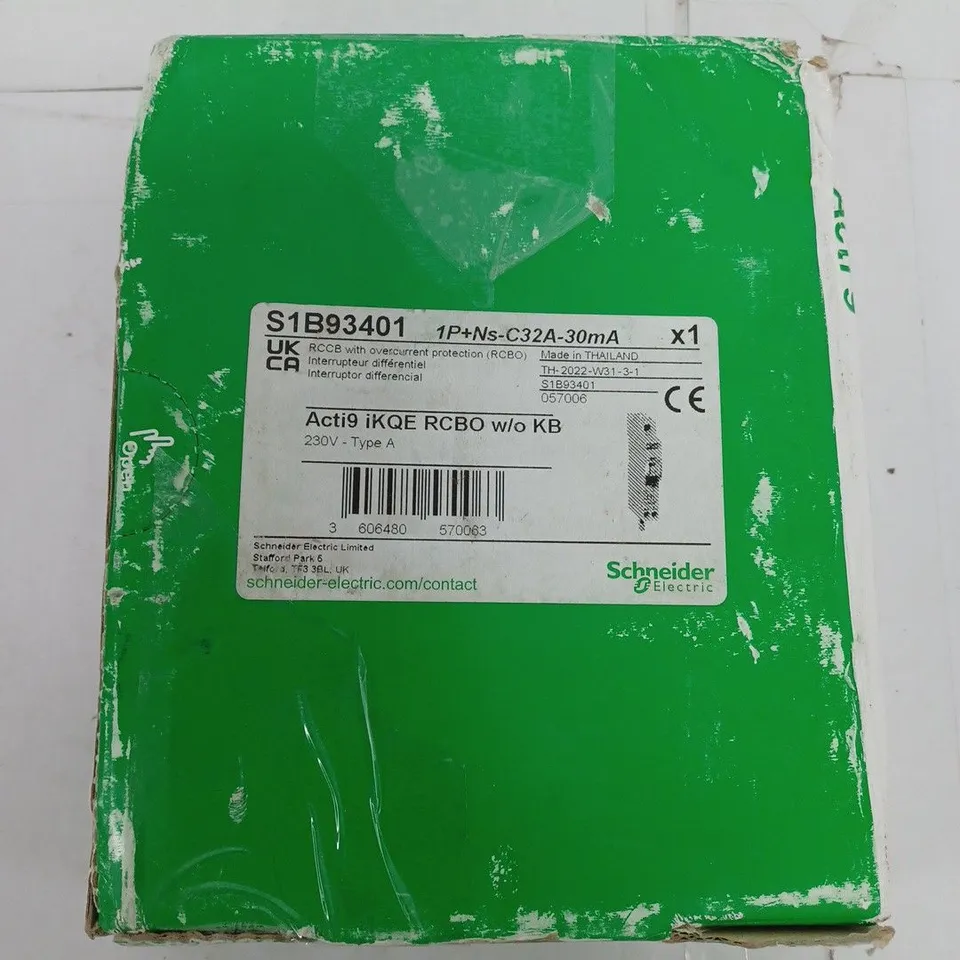 SCHNEIDER ELECTRIC ACTI9 AMP 1P+NS-C32A-30MA 