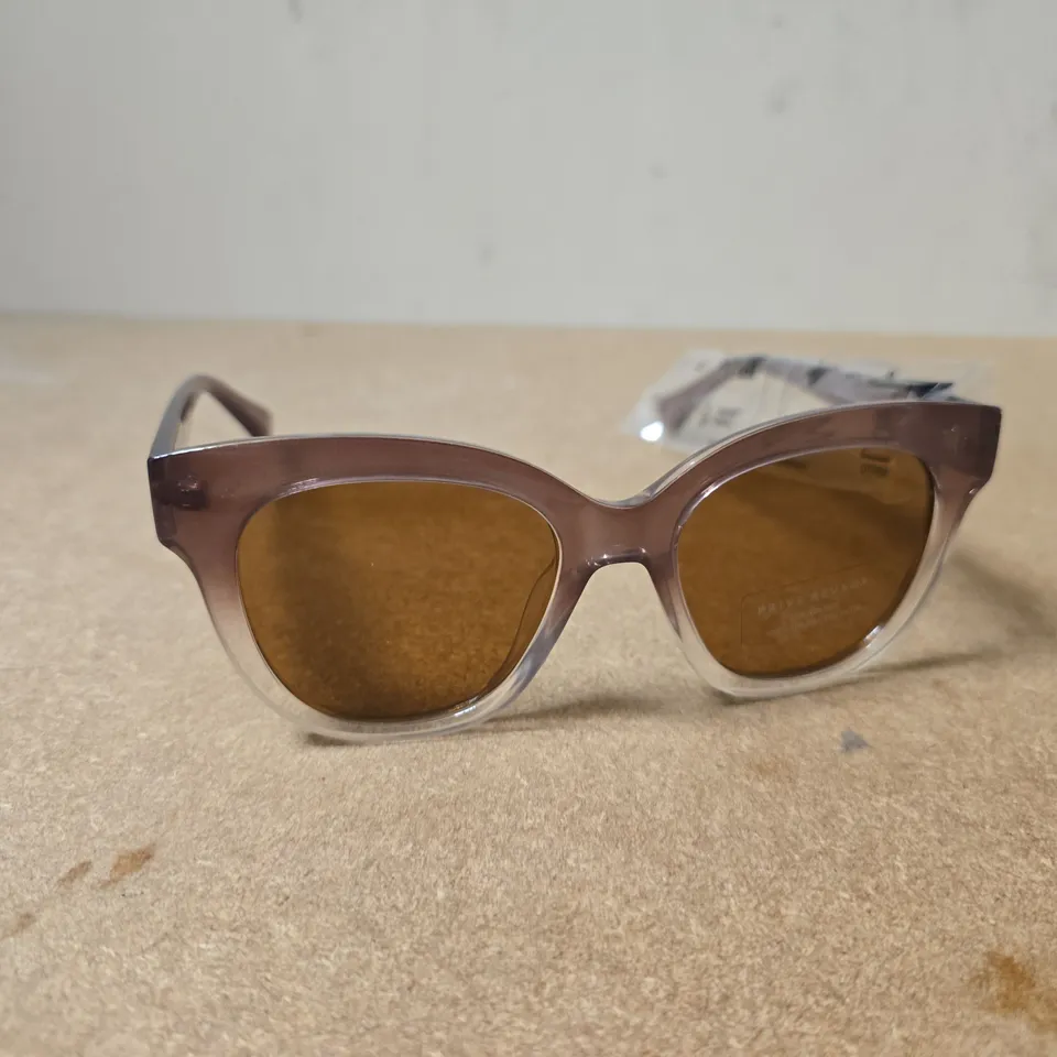 PRIVÉ REVAUX SUNGLASSES – BROWN TORTOISESHELL FRAME, POLARISED LENSES, WITH BLACK CASE