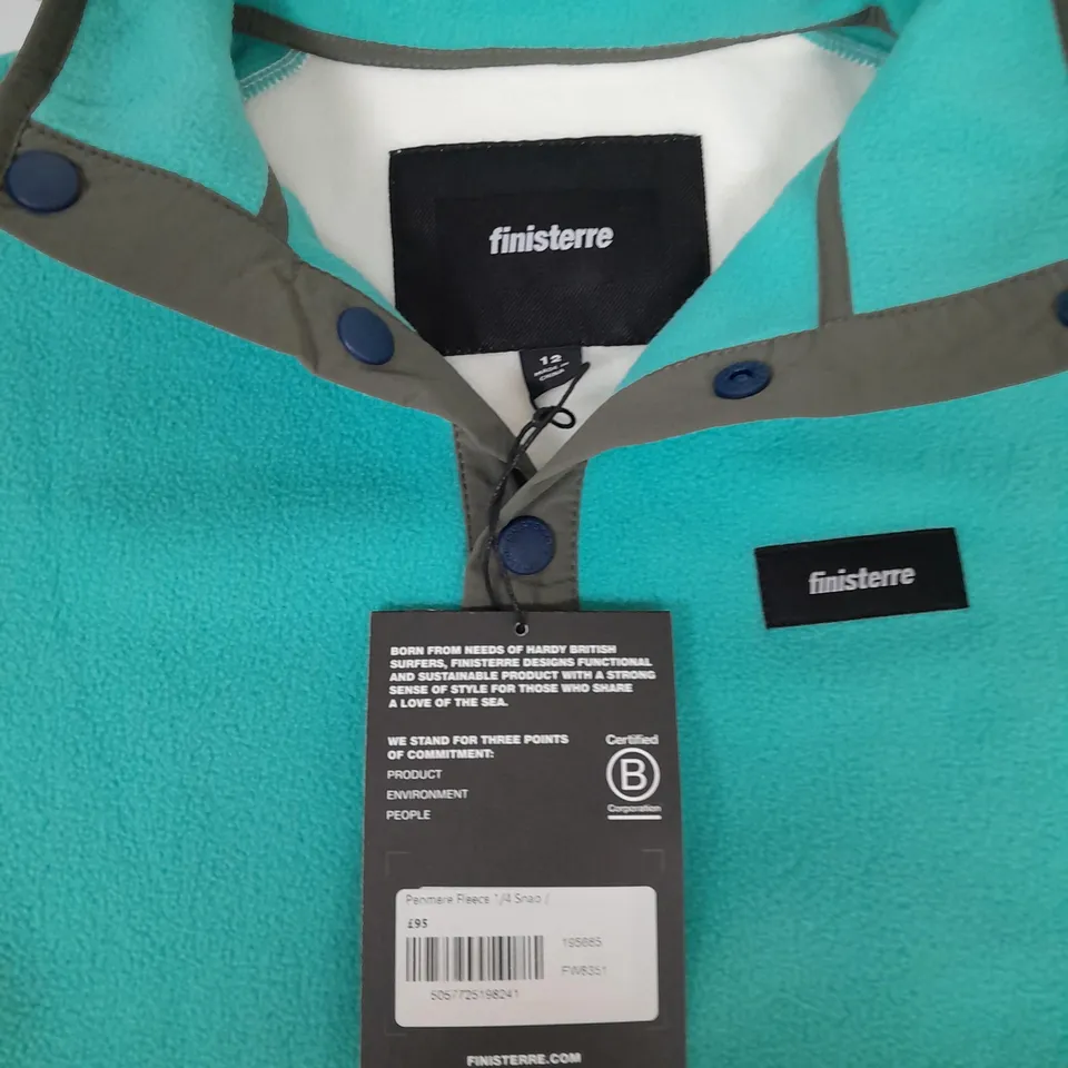 FINISTERRE PENMERE FLEECE 1/4 SNAP TOP - 12