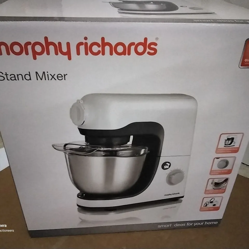 BOXED MORPHY RICHARDS SMART STAND MIXER