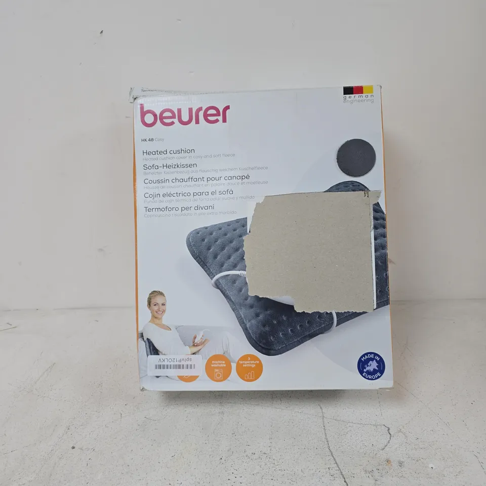 BEURER HK 48 COSY HEATED CUSHION (WITH POWER CORD)