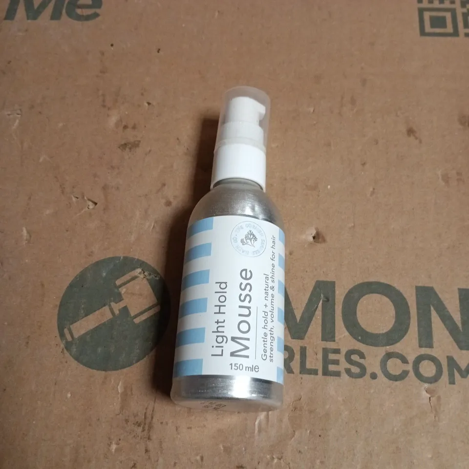 THE CORNISH SEAWEED COMPANY LIGHT HOLD HAIR MOUSSE – 150 ML