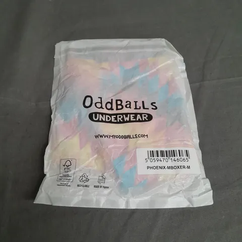 SEALED ODDBALLS UNDERWEAR PHOENIX MENS BOXERS - MEDIUM