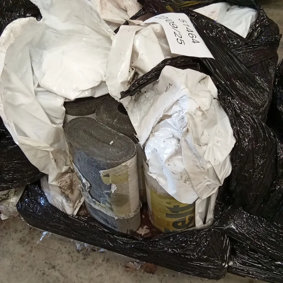 PALLET TO CONTAIN ROLLS OF GARDEN SHED ROOF FELT