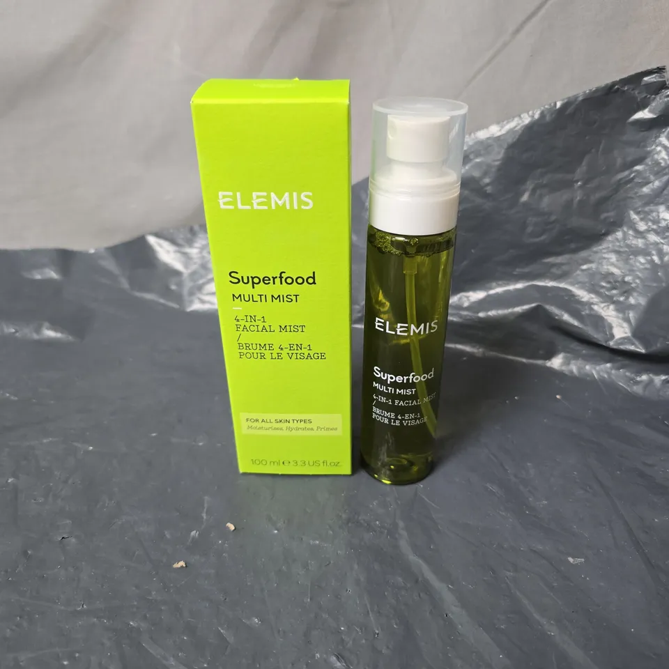 ELEMIS SUPERFOOD MULTI MIST 4 IN 1 FACIAL MIST BOXED 100ML