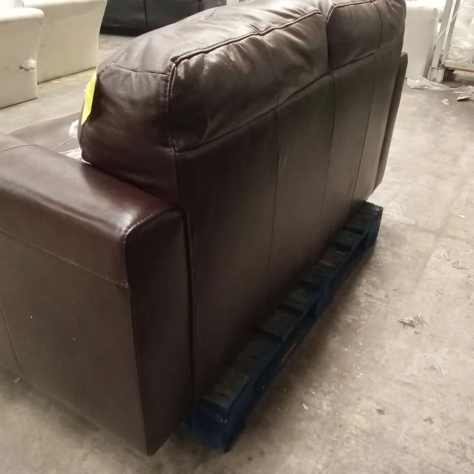 ASTORIA ITALIAN LEATHER 2 SEATER SOFA RRP £999