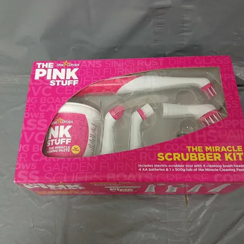THE PINK STUFF THE MIRACLE SCRUBBER KIT 