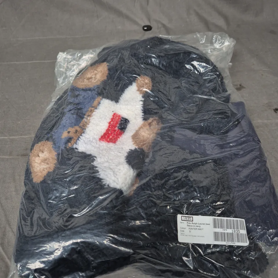 POLO RALPH LAUREN BEAR FLEECE – NAVY, SIZE S