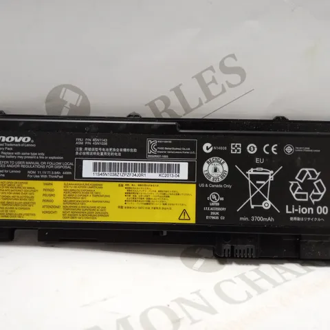 LENOVO RECHARGEABLE BATTERY PACK FOR THINKPAD