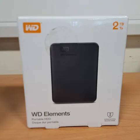 WD ELEMENTS 2TB PORTABLE SSD