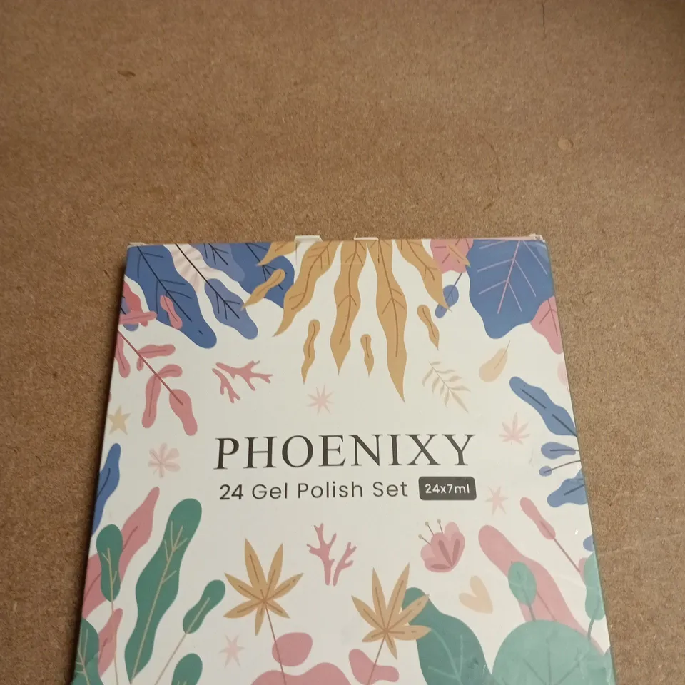 PHOENIXY 24 GEL POLISH SET – 24X7ML BOTTLES (BOXED)
