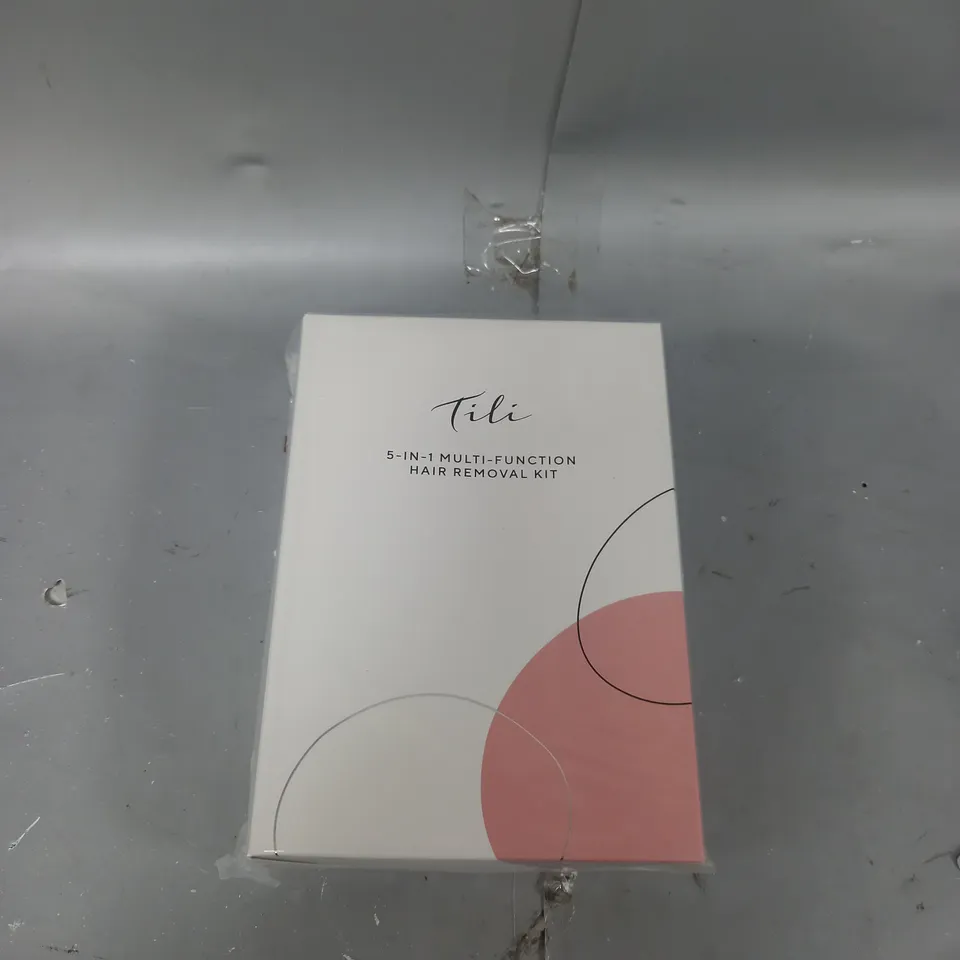 SEALED AND BOXED TILI 5-IN-1 MULTI FUNCTIONAL HAIR REMOVAL KIT PINK