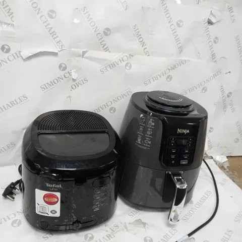 CAGE OF ASSORTED ELECTRICAL ITEMS TOO INCLUDE NINJA AIR FRYERS , CHIP FRYERS , ETC - COLLECTION ONLY
