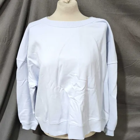 BAM SALWARPE SWEATSHIRT IN BLUEBERRY MILK SIZE L