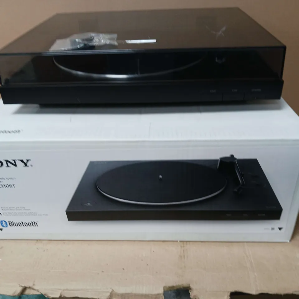 SONY PS-LX310BT STERIO TURNTABLE SYSTEM