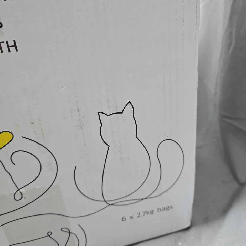 FIT LITTER HEALTH MONITORING CAT LITTER – BOXED 6 X 2.7 KG BAGS