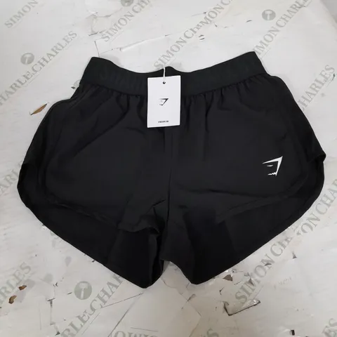 GYMSHARK TRAINING LOOSE FIT SHORTS IN BLACK - XS