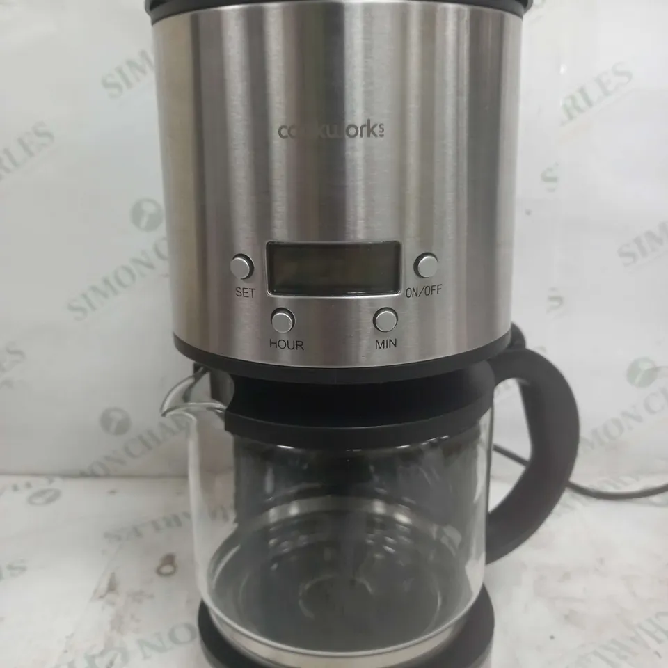 COOKWORKS CM2069ST FILTER COFFEE MACHINE