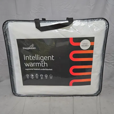 SNUGGLEDOWN INTELLIGENT WARMTH SUPREME HEATED UNDERBLANKET - KING SIZE