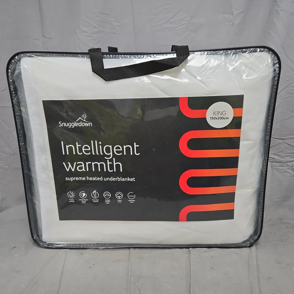 SNUGGLEDOWN INTELLIGENT WARMTH SUPREME HEATED UNDERBLANKET - KING SIZE
