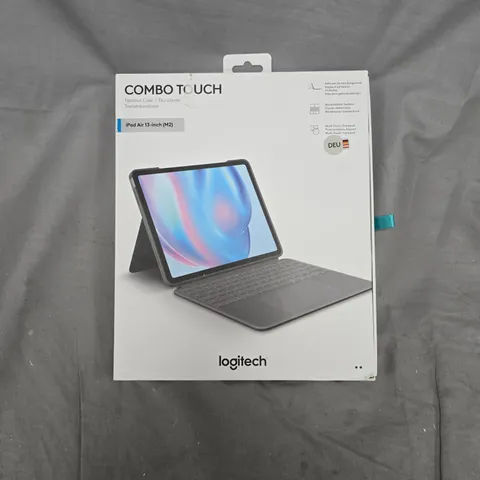 BOXED LOGITECH COMBO TOUCH IPAD AIR 13-INCH (M2) CASE (DEU LAYOUT)