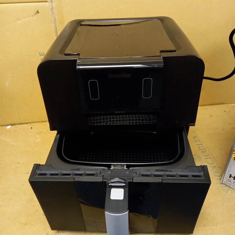 BREVILLE HALO AIR FRYER | DIGITAL AIR FRYER OVEN | 5.5 L | 1700 W | BLACK