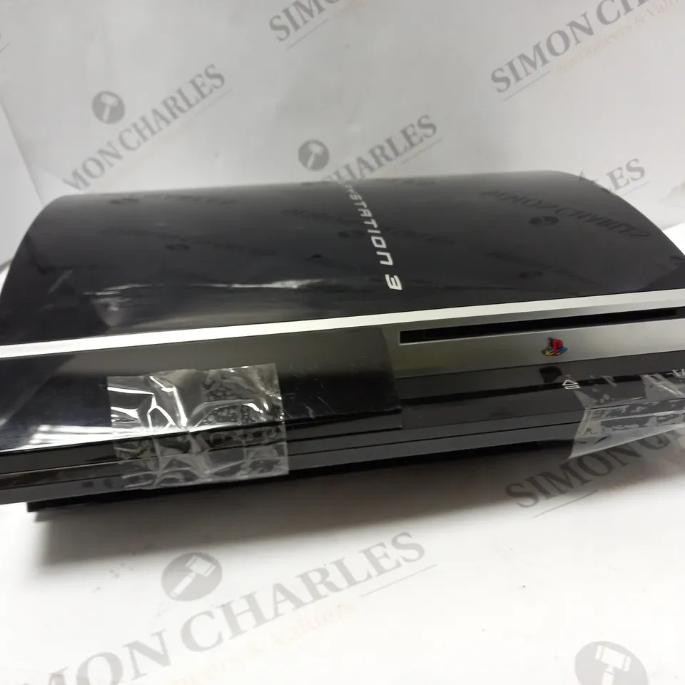 SONY PLAYSTATION 3 GAMES CONSOLE IN BLACK