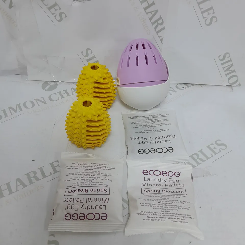 BOXED ECOEGG 750 WASHES LAUNDRY EGG KIT WITH DRYER EGGS & DETOX TABLETS