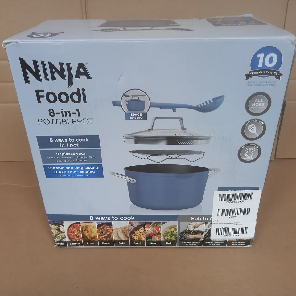 BOXED NINJA FOODI 8IN1 POSSIBLE POT