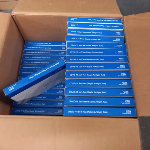 LOT OF APPROXIMATELY 40 COVID-19 SELF TEST KITS
