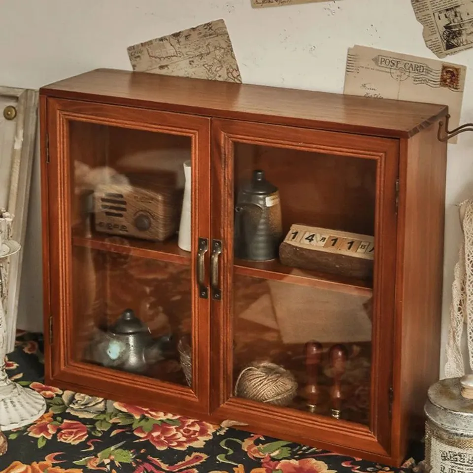 BOXED AARIANNA DISPLAY CABINET