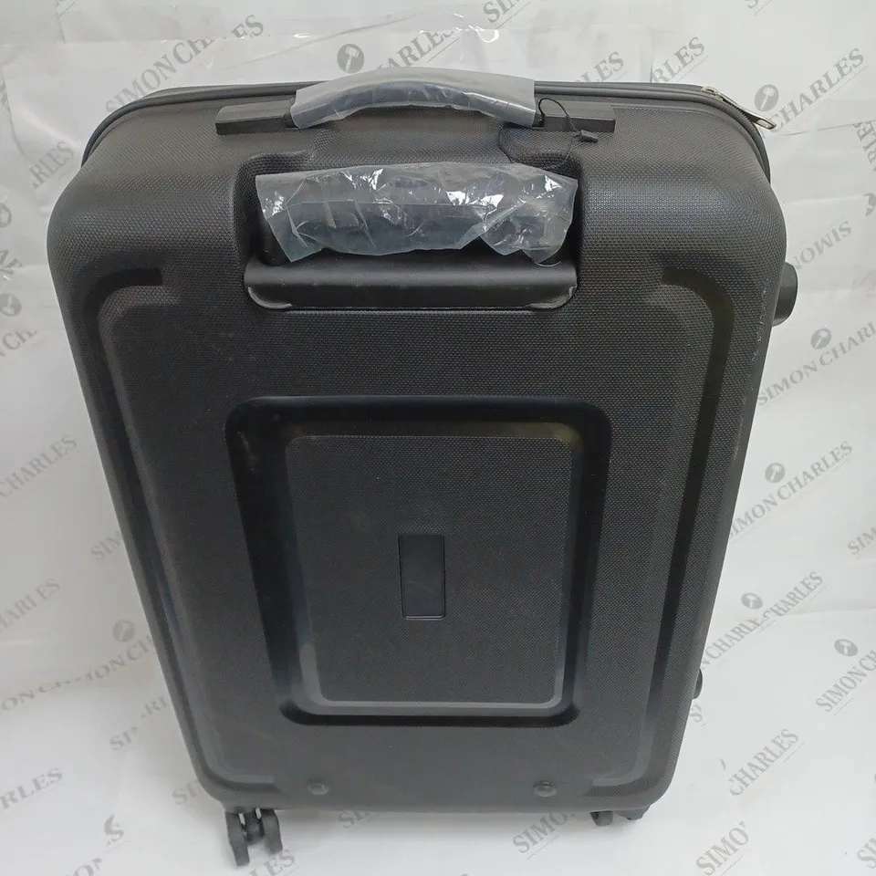 LINEA HARD SHELLED WHEELED LUGGAGE CASE - BLACK