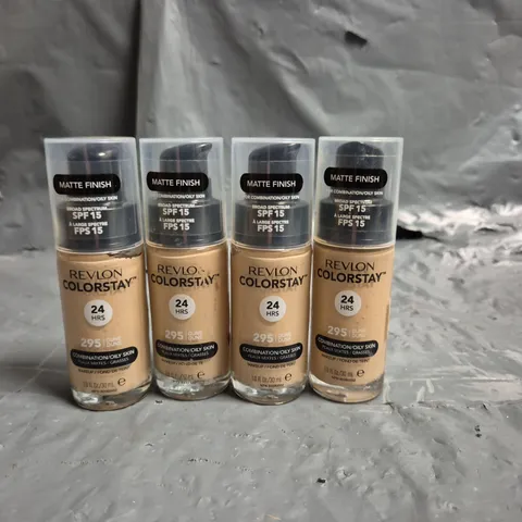 LOT OF APPROXIMATELY 32 REVLON COLOURSTAY 30ML MAKE UP ITEMS 