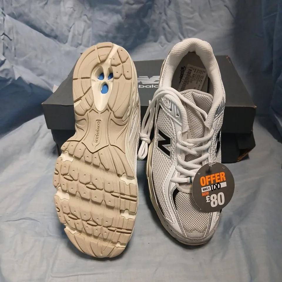 NEW BALANCE 509 SNEAKERS – WHITE/GREY, UK 5.5 (US 5.5, EU 38)