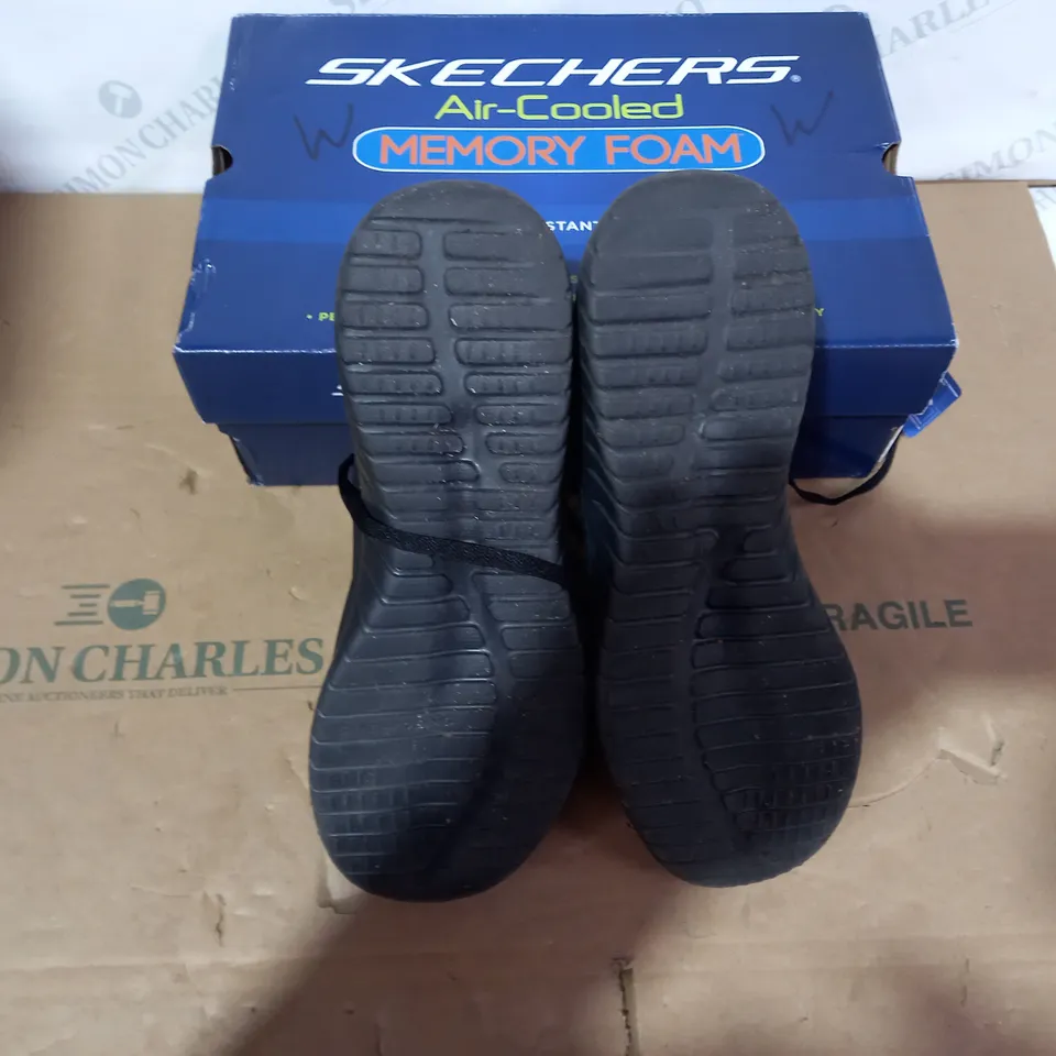 BOXED PAIR OF SKECHERS - SIZE 9