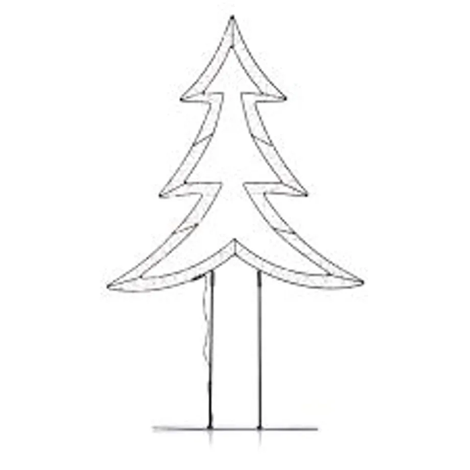 HOME STORIES PRE LIT TWINKLING DECOR ON STANDS