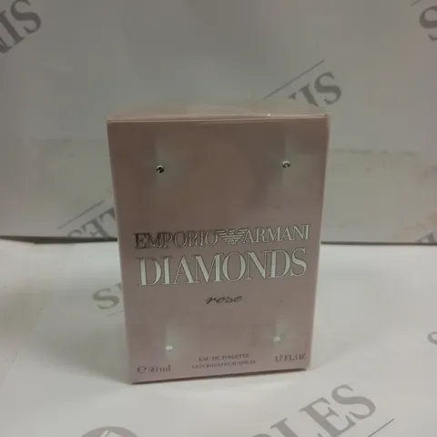 BOXED AND SEALED EMPORIO ARMANI DIAMONDS ROSE EAU DE TOILETTE 50ML