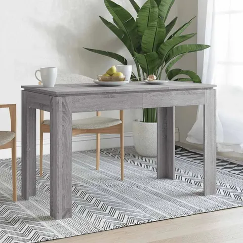 BOXED SEEGER DINING TABLE 120x60x76 CM ENGINEERED WOOD (1 BOX)