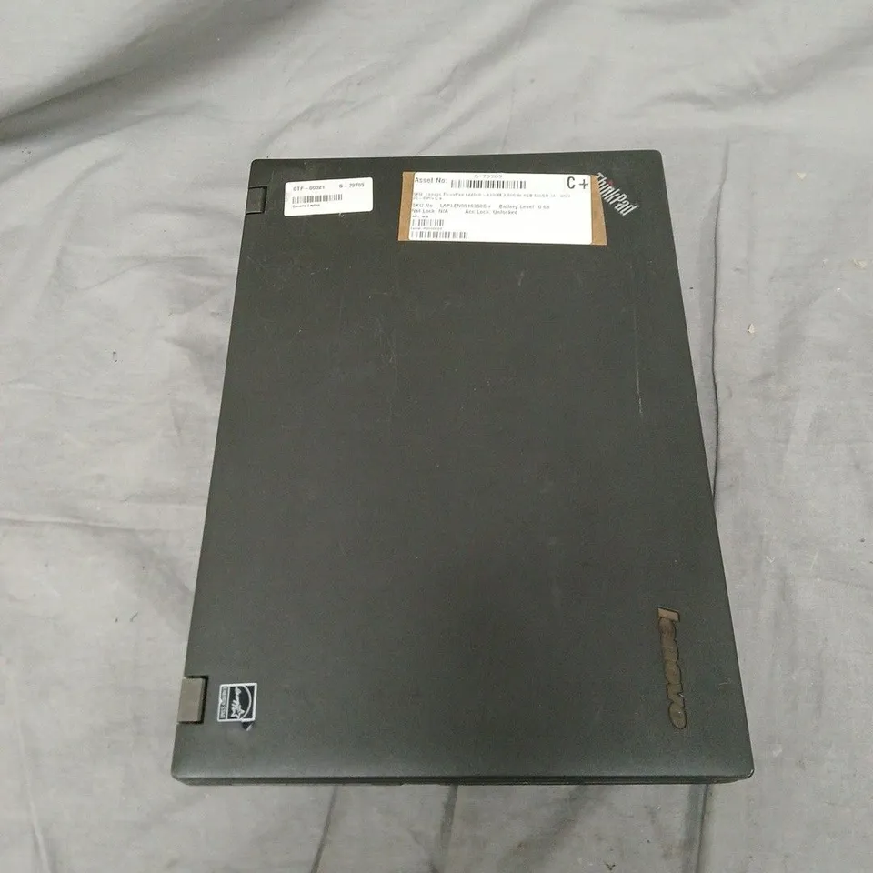 LENOVO THINKPAD L440 LAPTOP – I5-4200M, 4GB RAM, 500GB HDD, 14-INCH WI‑FI. DOES NOT POWER ON