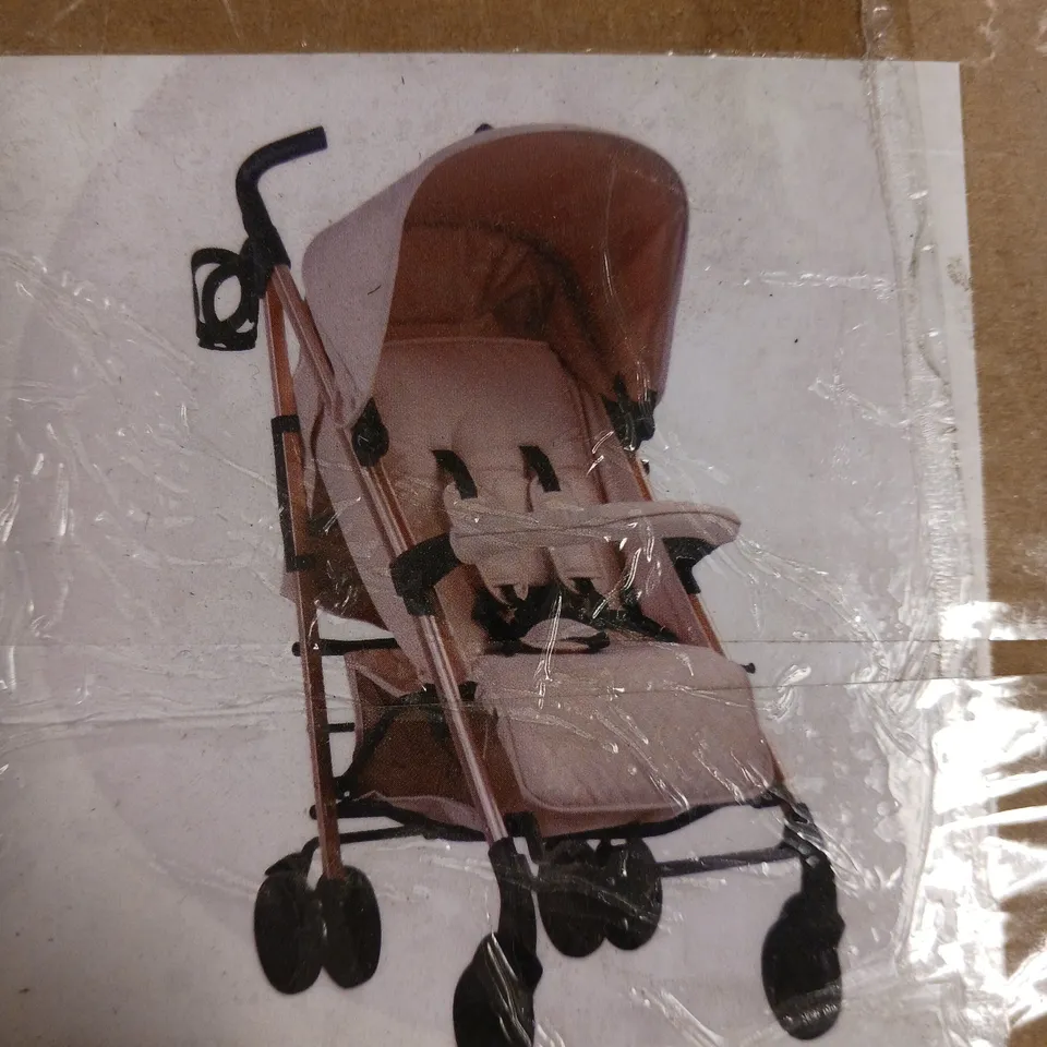 BOXED MY BABIIE BILLIE FAIERS MB51 ROSE GOLD & BLUSH STROLLER - COLLECTION ONLY RRP £169.99