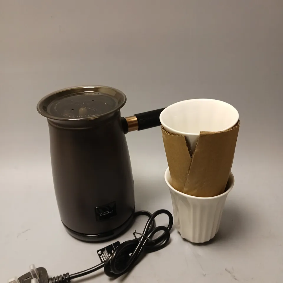 BOXED HOTEL CHOCOLAT VELVETISER DRINKING CHOCOLATE SYSTEM 